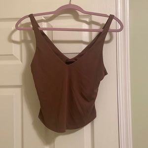 Out from under tank top